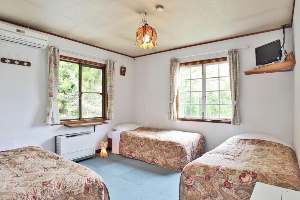 ペンション ちゃうちゃう Bed & Breakfast Hakuba Rom bilde